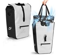 tamthy Sacoche Velo Porte Bagage Arriere avec Insert Réfrigérant Amovible, 3 in 1 Sac Velo, Sacoche à Bandoulière & Sacoches de Transport pour Shopping, VTT Outdoor, Sport (22-28 L)