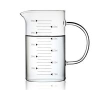 TAMUME 500ml Verre Tasse à Mesurer pour la Cuisson, Mesure Cruche pour la Cuisine (500ml)