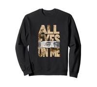 Tan All Eyes on Me Tan Color Graphic Sweatshirt