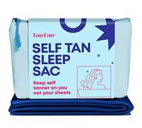 Tan Fan Sac de Couchage autobronzant - Garde Les draps Propres des Fausses Taches de Bronzage - Sac de Couchage 100% Polyester Soyeux - Ne frotte Pas et n'absorbe Pas la Lotion bronzante - Léger et