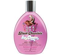 Tan Inc Brown Sugar Double Crème glacée au chocolat noir foncé 400X avec refroidissement (400 ml)