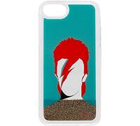 TAN TAN FAN Coco Davez Coque pour Smartphone Motif David Bowie Compatible iPhone 6 Plus/6S Plus/7 Plus/8 Plus Clear TFCAR035