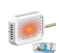 Tanakeji Chauffage pour Cage À Oiseaux,Thermostat Intelligent À Chauffage Rapide Et Sécurité Thermique | Panneau Chauffant De Cage pour Petits Animaux,Convient Aux Lapins Gris D'Afrique Perruches