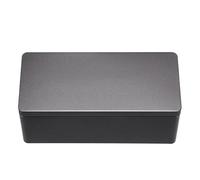 Tanakeji Coffre-fort en Métal - Organisateur De Sécurité Portable | Boîte De Stockage D'Argent En Tôle Avec Couvercle | pour Maison Bureau Voyage Entreprise École Pièces Bijoux Monnaie Clés