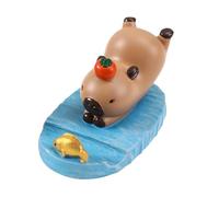 Tanakeji Support Téléphone Portable Capybara,Figurine Capybara Support Tablette et Téléphone - Design Bureau Main Libre Déco Maison Bureau Voiture