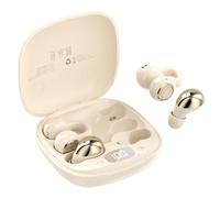 TANALAZ Set d'écouteurs sans Fil 2-en-1, Combo d'écouteurs à Pince Open-Ear et d'écouteurs Intra-Auriculaires Mini pour Dormir, Écouteurs Invisibles Bluetooth 6.0 pour Petits conduits auditifs
