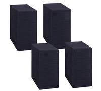 Tanant Filtre D'Aquarium à Charbon Actif, Filtre pour Aquarium, Cube de Purification d'eau, Désodorisant, Matériau Filtrant avec Technologie Stay Clean pour la Maison (4 pièces)