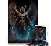Tanatos, Le Dieu de la Mort Puzzle Difficile pour Adultes, 1000 pièces Renforce la mémoire, soulage Le Stress, Bords de qualité supérieure, œuvre d'art 38x26cm