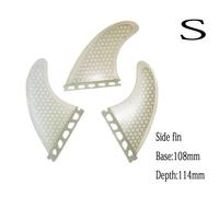 Tanbilong Future-Palmes De Planche De Surf Leicfin Quilhas,3-Fin,Vente De Liquimanquer,Plusieurs,Accessoires De Planche De Surf,Satisfiber - Type S #A