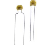 TANCAP CT4-0805Y104M500A1 Condensateur céramique THT 100 nF 50 V 20 % (l x H) 4.2 mm x 25 mm