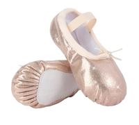 Tancefair Chaussure de Ballet Classique Paillettes Chaussures de Danse Ballerine Danse Chaussures Pilates Yoga Gymnastique Chaussons pour Filles Femmes