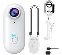 tanche Camra de Sport 1080P WiFi, Camra Vlog 360 Objectif Grand Angle de 120, Thumb Action Camera pour Vlo, Ski, Plonge