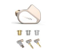 TANCHIJIM Fission 5th Gen DMT HiFi Filaire IEMS Écouteurs Casque pour Jeu Double Chambre Magnétique Câbles Détachables