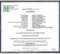 André Campra - Campra - Tancrède