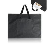 TANCUDER Sac de Planche à Dessin A2 Sac de Transport pour Planche à Dessin 66.5 * 53cm Sac à Dessin Étanche Sac à Dessiner Noir Sac de Peinture Portable avec Poignées pour Peinture, Œuvres d'art