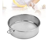 TANCUDER Tamis à Farine Inox 20cm Tamis de Pâtisserie Maille Fine Tamis Patisserie Farine Tamis pour Farine Tamis Fins en Acier Inoxydable Tamiseur de Farine pour Gâteaux Légumes Farine Pâtes