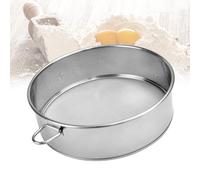 TANCUDER Tamis à Farine Inox 30cm Tamis de Pâtisserie Maille Fine Tamis Patisserie Farine Tamis pour Farine Tamis Fins en Acier Inoxydable Tamiseur de Farine pour Gâteaux Légumes Farine Pâtes