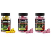 Tandem Baits Appâts Flottants pour La Pêche À La Carpe Zig Rig Chod Rig SuperFeed Fluo Mini Dumbells Floating Set De 3 30 g Mélange De Saveurs Fruits