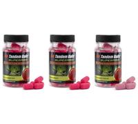Tandem Baits Appâts Flottants pour La Pêche À La Carpe Zig Rig Chod Rig SuperFeed Fluo Mini Dumbells Floating Set De 3 30 g Mélange De Saveurs Robin Red