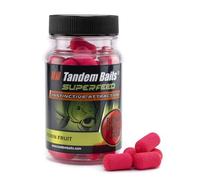 Tandem Baits Appâts Flottants pour La Pêche À La Carpe Zig Rig Chod Rig SuperFeed Fluo Mini Dumbells Floating 30 g Robin Fruit