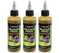 Tandem Baits Attractant Liquide Booster Pêche À La Carpe Chod Rig Zig Rig SuperFeed Diffusion Booster Set De 3 100 ML Mélange D'Arômes Fruités