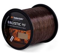 Tandem Baits Balistic MF Fil de Pêche Carpe Nylon Matériel de Pêche Ultra Résistant 1200 m 0,30 mm Marron Foncé