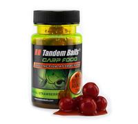 Tandem Baits Carp Food Mini Boosted Hookers Fraise Parfaite, D'appâts pour carpes, Pêche de la Carpe, Peche, Pop-Ups, Bouillette Carpe, Professionnel Accessoires de Pêche Carpe 12mm 50g