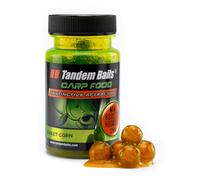 Tandem Baits Carp Food Mini Boosted Hookers Maïs Doux, D'appâts pour carpes, Pêche de la Carpe, Peche, Pop-Ups, Bouillette Carpe, Professionnel Accessoires de Pêche Carpe 12mm 50g