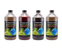 Tandem Baits Carp Food Natural Liquid mélange de Saveurs Attractant pour carpes Appâts Pêche de la Carpe sans Effort Appâts pour la pêche au Gros Accessoires pour carpes 4X 1000ML