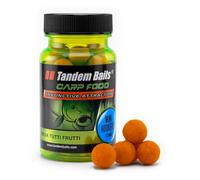 Tandem Baits Carp Food Perfection Mini Hookers Mega Tutti Frutti, D'appâts pour carpes, Pêche de la Carpe, Peche, Pop-Ups, Bouillette Carpe, Professionnel Accessoires de Pêche Carpe 12mm 50g