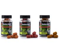Tandem Baits Dumbells Équilibrés pour La Pêche À La Carpe SuperFeed Pure Dumbells Wafters 15/12 mm 30g Mélange de Saveurs FSL 3 Pcs