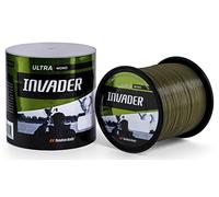 Tandem Baits Invader Ultra 2 Pièces Fil de Pêche Carpe Nylon Matériel de Pêche Ultra Résistant 1200 m 0,331 mm Olive