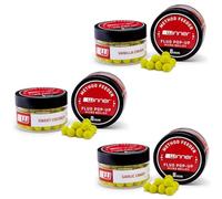 Tandem Baits Method Feeder Fluo Pop-Up Micro Boilies pour Carpes Pêche Flavor Mix Sweet 8mm 3X 20g