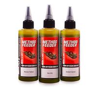 Tandem Baits MF Diffusion Micro Booster Mélange De Saveurs Poisson Appât pour La Pêche à La Carpe 3 x 100ml