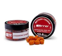 Tandem Baits MF Diffusion Micro Chunks Fraise Suprême Appât pour La Pêche à La Carpe 8 mm 20 g