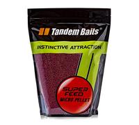 Tandem Baits Pellets D’Amorçage Pêche À La Carpe Method Feeder SuperFeed Micro Pellet 2 mm 1 kg Fraise Crémeuse