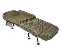 Tandem Baits Sac De Couchage Adulte avec Oreiller avec Sac De Compression Transport Chaud Compact Outdoor Camping Voyages Pêche Enforcer Plus Big Boy 4 Season