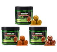 Tandem Baits Set de 3 Carp Food Boosted Hookers Flavour Mix no 2, D'appâts pour carpes, Pêche de la Carpe, Peche, Pop-Ups, Bouillette Carpe, Professionnel Accessoires de Pêche Carpe 18mm 300g