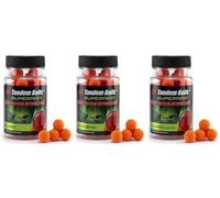 Tandem Baits Set de 3 Flavor Mix Fish, D'appâts pour carpes, Pêche de la Carpe, Peche, Pop-Ups, Bouillette Carpe, Professionnel Accessoires de Pêche Carpe 12mm 30g