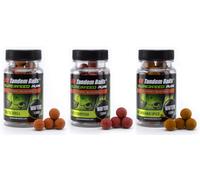 Tandem Baits Set de 3 SuperFeed Pure Wafters Flavor Mix FSL, D'appâts pour carpes, Pêche de la Carpe, Peche, Pop-Ups, Bouillette Carpe, Professionnel Accessoires de Pêche Carpe 12mm 30g
