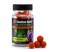 Tandem Baits SuperFeed Diffusion Mini Pop-Up Mûriers Lactés, D'appâts pour carpes, Pêche de la Carpe, Peche, Pop-Ups, Bouillette Carpe, Professionnel Accessoires de Pêche Carpe 12mm 30g