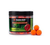 Tandem Baits SuperFeed Fluo Mini Pop-Up Calamar & Orange, D'appâts pour carpes, Pêche de la Carpe, Peche, Pop-Ups, Bouillette Carpe, Professionnel Accessoires de Pêche Carpe 16mm 70g