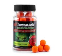Tandem Baits SuperFeed Fluo Mini Pop-Up du Saumon Gras, D'appâts pour carpes, Pêche de la Carpe, Peche, Pop-Ups, Bouillette Carpe, Professionnel Accessoires de Pêche Carpe 12mm 30g