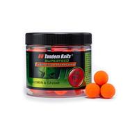 Tandem Baits SuperFeed Fluo Mini Pop-Up du Saumon Gras, D'appâts pour carpes, Pêche de la Carpe, Peche, Pop-Ups, Bouillette Carpe, Professionnel Accessoires de Pêche Carpe 16mm 70g