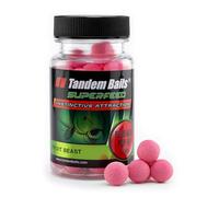 Tandem Baits SuperFeed Fluo Mini Pop-Up Fruit Beast, D'appâts pour carpes, Pêche de la Carpe, Peche, Pop-Ups, Bouillette Carpe, Professionnel Accessoires de Pêche Carpe 12mm 30g