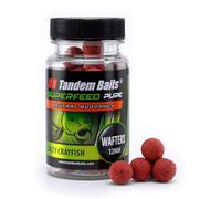 Tandem Baits SuperFeed Pure Wafters L'écrevisse Salée, D'appâts pour carpes, Pêche de la Carpe, Peche, Pop-Ups, Bouillette Carpe, Professionnel Accessoires de Pêche Carpe 12mm 30g