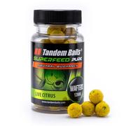 Tandem Baits SuperFeed Pure Wafters Live Citrus, D'appâts pour carpes, Pêche de la Carpe, Peche, Pop-Ups, Bouillette Carpe, Professionnel Accessoires de Pêche Carpe 12mm 30g