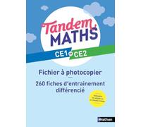 Maths Ce1 Et Ce2 Tandem - Fichier À Photocopier