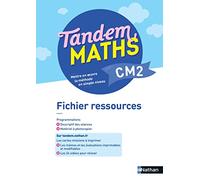 Maths Cm2 Tandem - Fichier Ressources