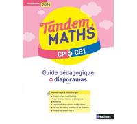 Tandem - Guide pédagogique + Diaporamas CP/CE1: Programme 2025